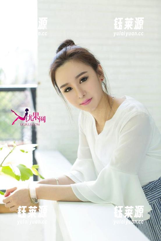 UGirls尤果网-颜亦汐 UGirls尤果网 - 水手服写真,颜亦汐用实力证明:海的另一边其实是个梦。