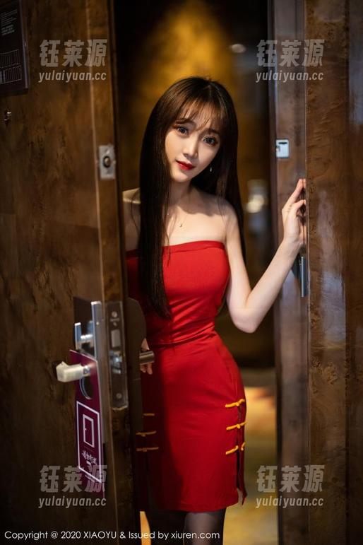 XIAOYU语画界-Angela小热巴 XIAOYU语画界 - Angela小热巴的玫瑰金吊裙瞬间,高清分享让你心跳加速
