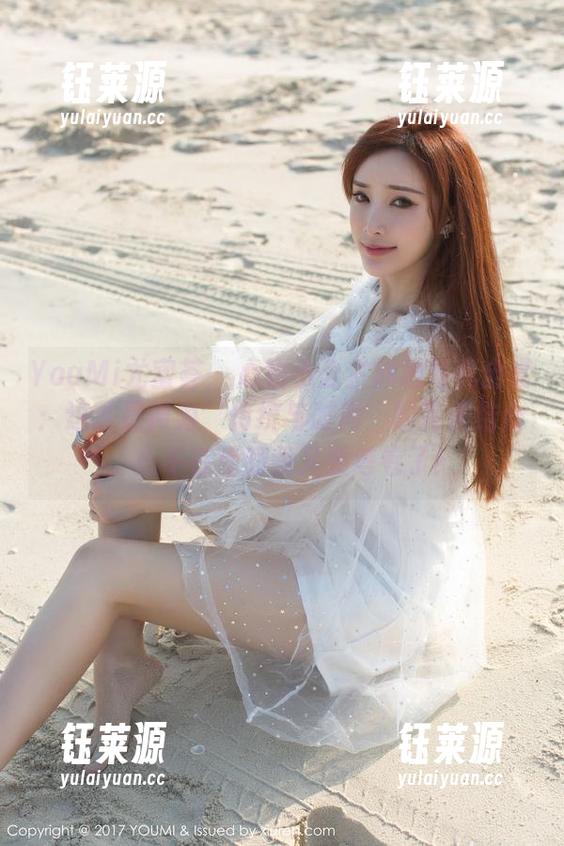 YouMi尤蜜荟 - 心妍小公主旗袍写真全套：这才是何为‘传统与时尚’的完美结合，心不在焉的我又要考卷了！