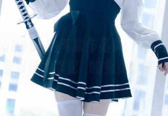 屿鱼yukako的高清作品集：在蔚蓝档案里找寻龙华妃咲的兔女郎气息